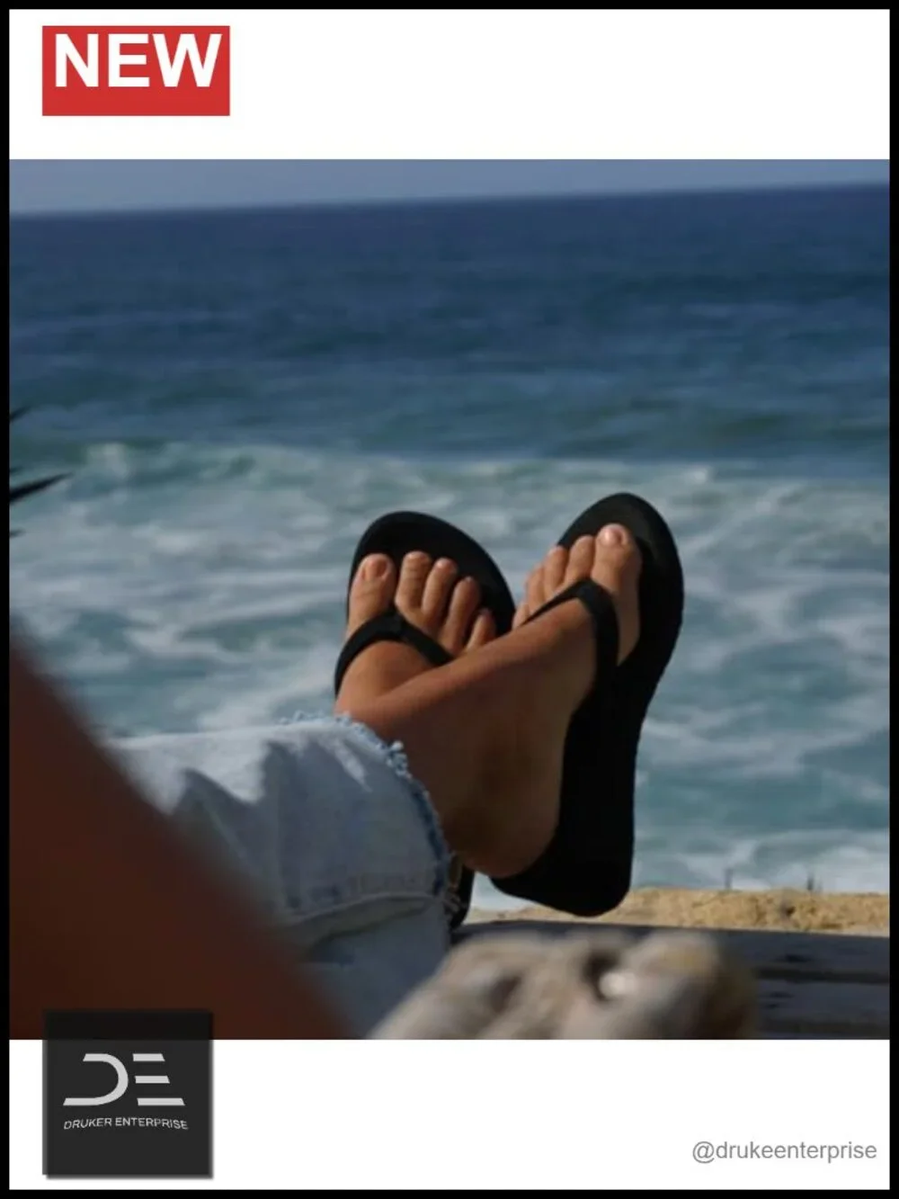 Women's Handcrafted Wedge Flip Flop Sandals with Arch Support